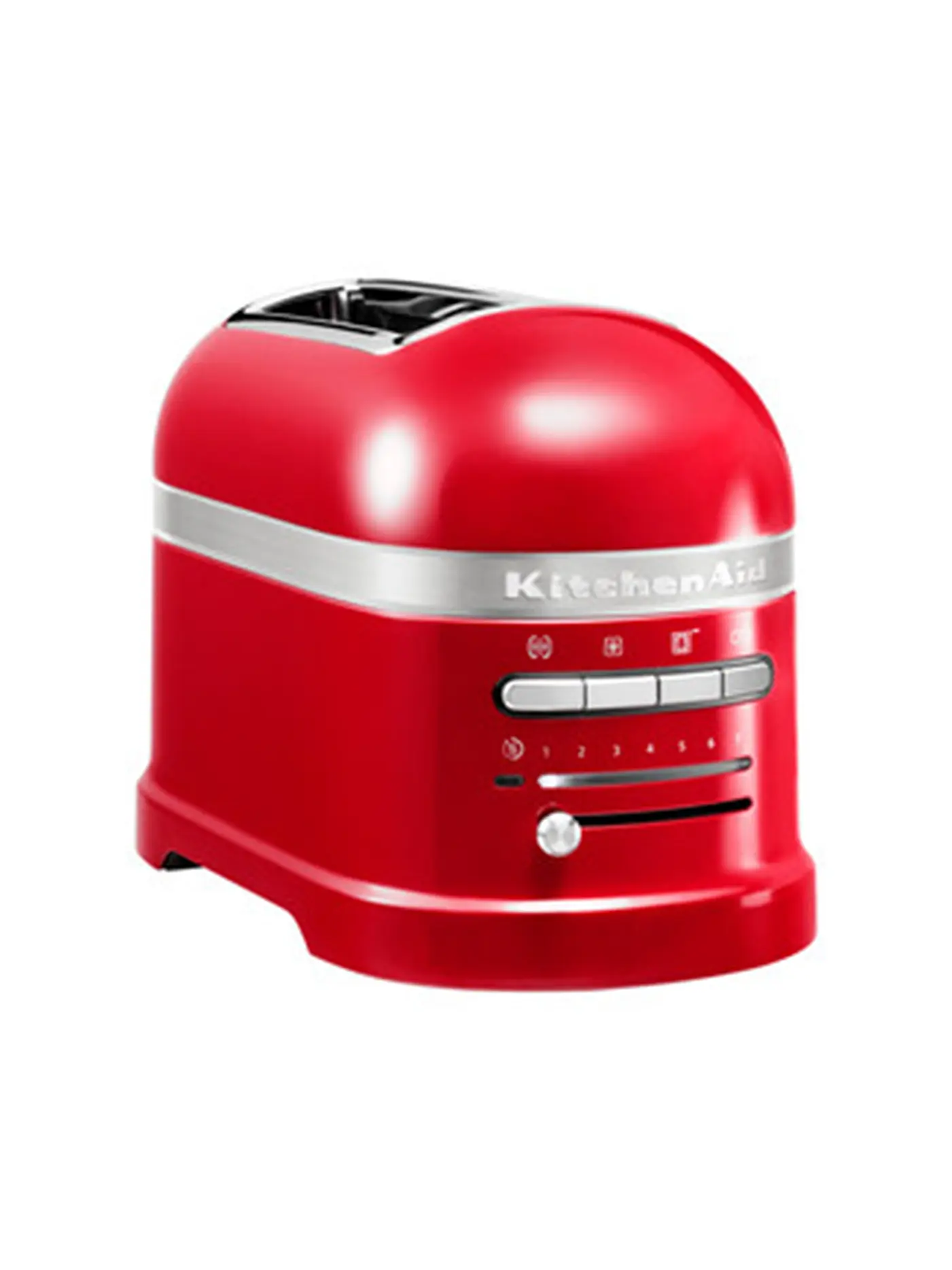 KITCHENAID | Toaster "Artisan" 5KMT2204EMS (Medaillonsilber) | rot